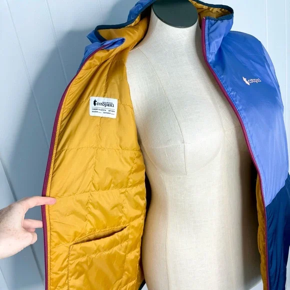 Cotopaxi Teca Caldido Hooded Jacket Purple Full Zip Outdoor Women’s Size Large - Picture 11 of 11